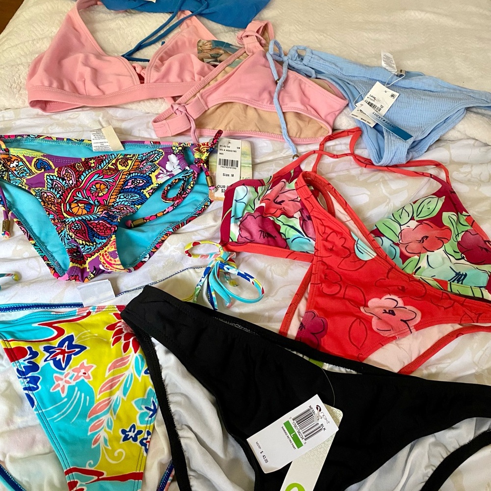 Bathing suit bundle- All new- never worn- some with tags.